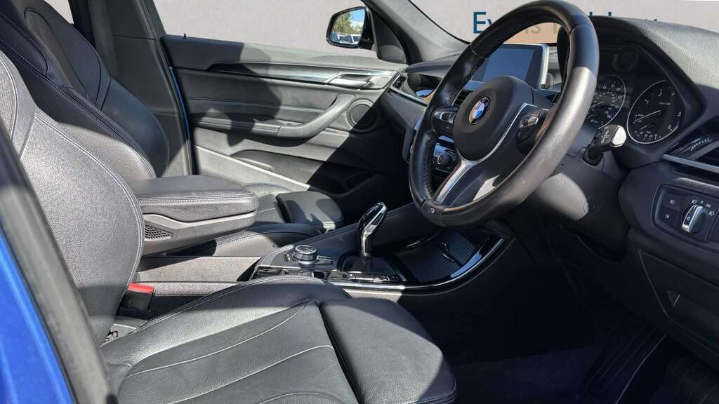 BMW X1 Xdrive 20D M Sport Step 2018 DU68HTF Blue #3
