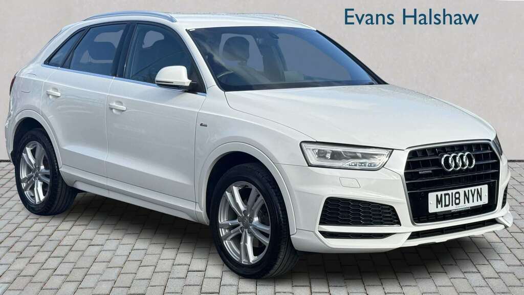 Audi Q3 2.0T Fsi Quattro S Line Edition S Tronic 2018 White