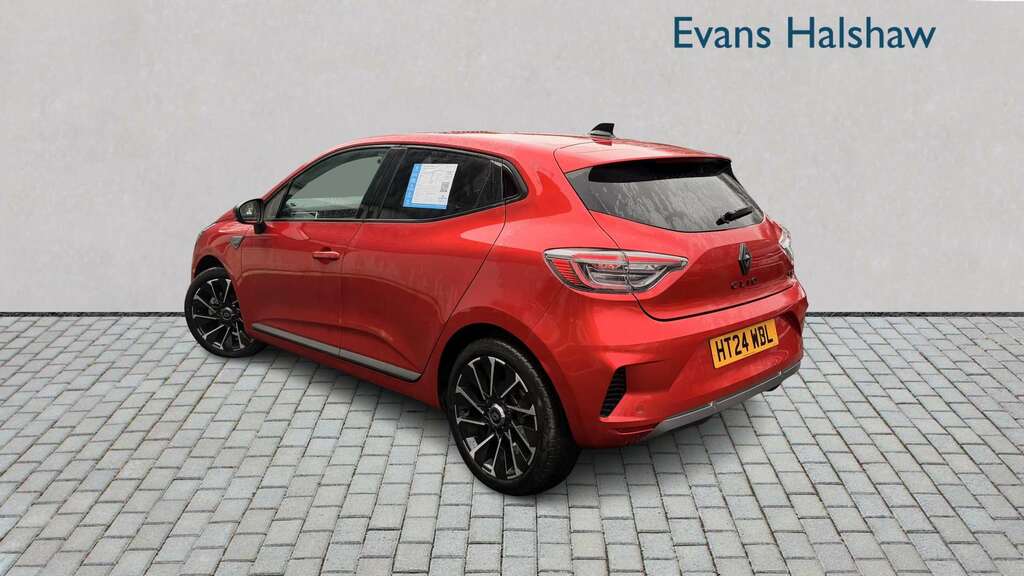 Renault Clio 1.6 E-tech Full Hybrid 145 Esprit Alpine HT24WBL Red #2
