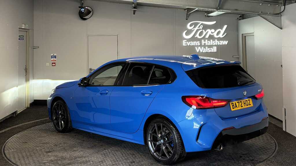 BMW 1 Series 118I 136 M Sport Step Lcp 2022 BA72HDZ Blue #5