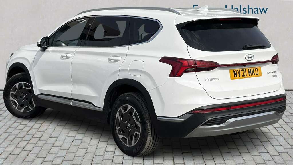 Hyundai Santa Fe 1.6 Tgdi Hybrid Premium 2021 NV21MKO White #2