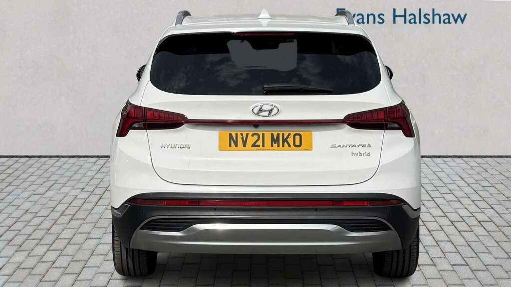 Hyundai Santa Fe 1.6 Tgdi Hybrid Premium 2021 NV21MKO White #5