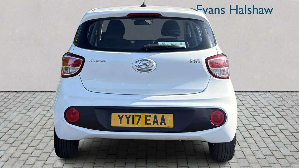 Hyundai I10 1.0 Se 2017 YY17EAA White #3