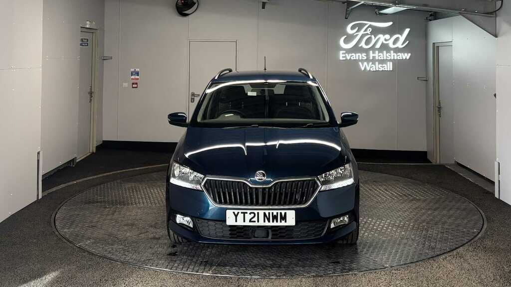 Skoda Fabia 1.0 Tsi Se Dsg 2021 Blue #2
