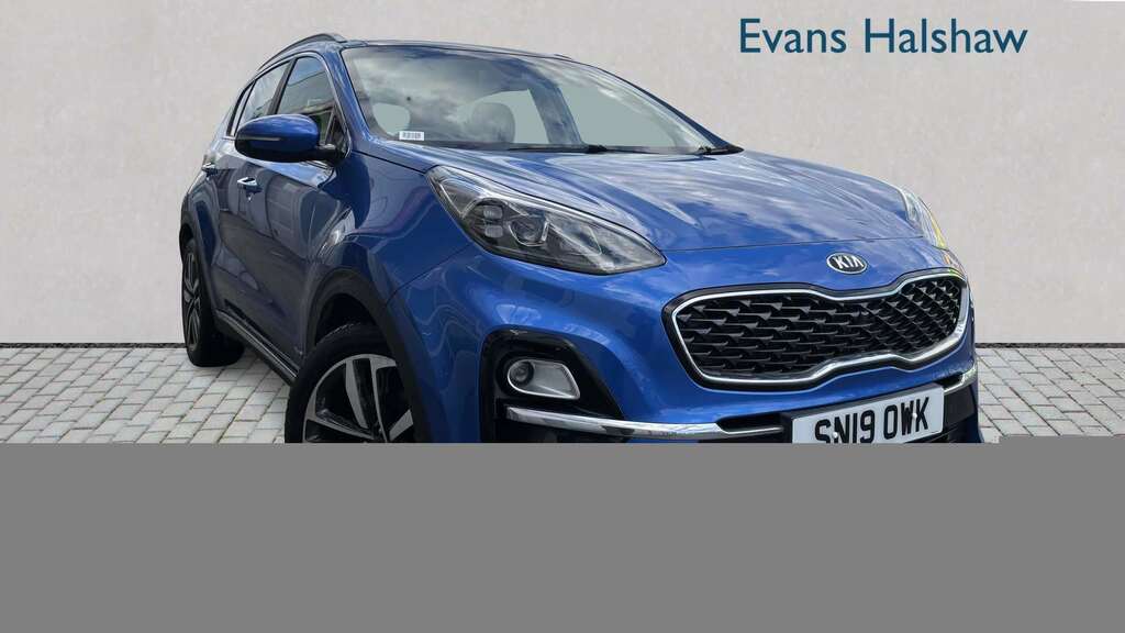 Kia Sportage 1.6 Crdi Isg 4 Dct Awd 2019 Blue