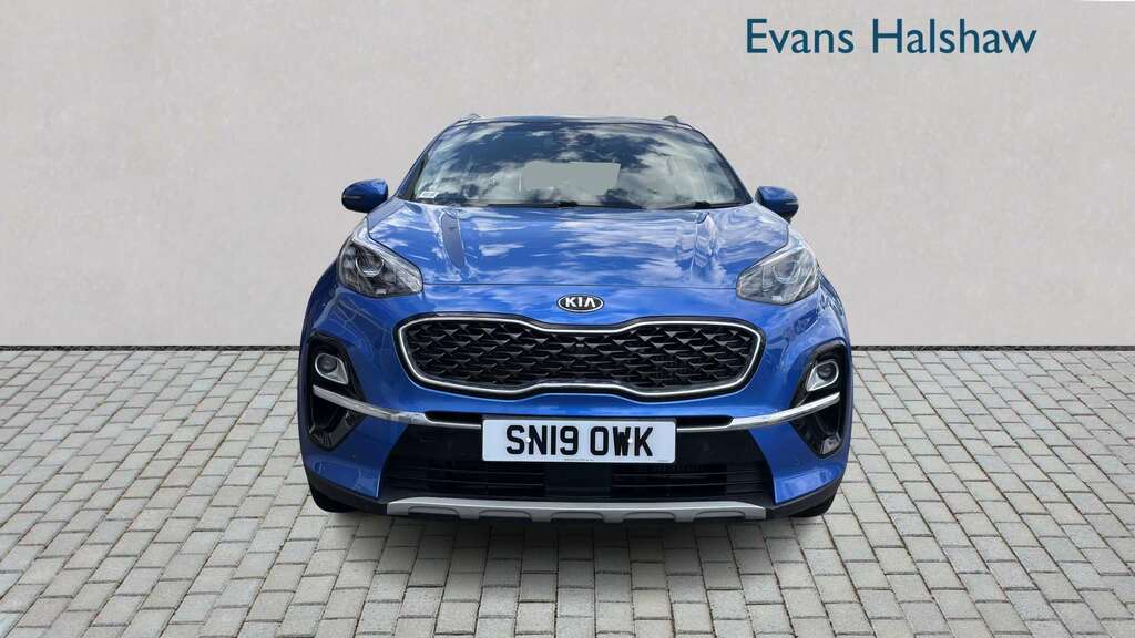 Kia Sportage 1.6 Crdi Isg 4 Dct Awd 2019 SN19OWK Blue #4