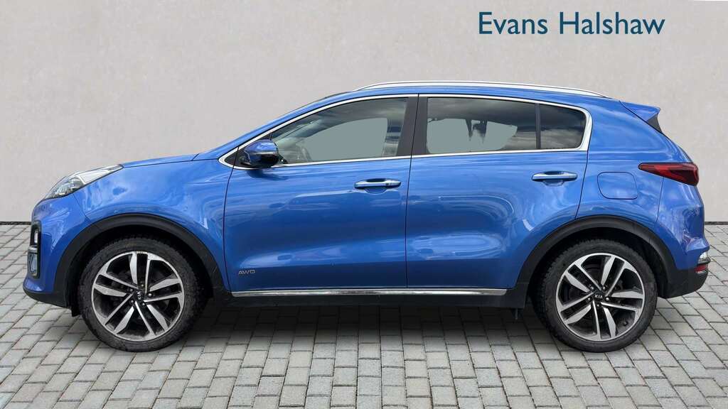 Kia Sportage 1.6 Crdi Isg 4 Dct Awd 2019 SN19OWK Blue #3
