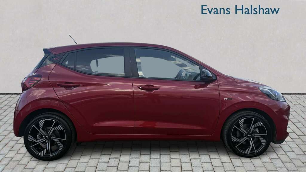 Hyundai I10 1.0T 90 N Line Nav 2025 KY75OZA Red #2