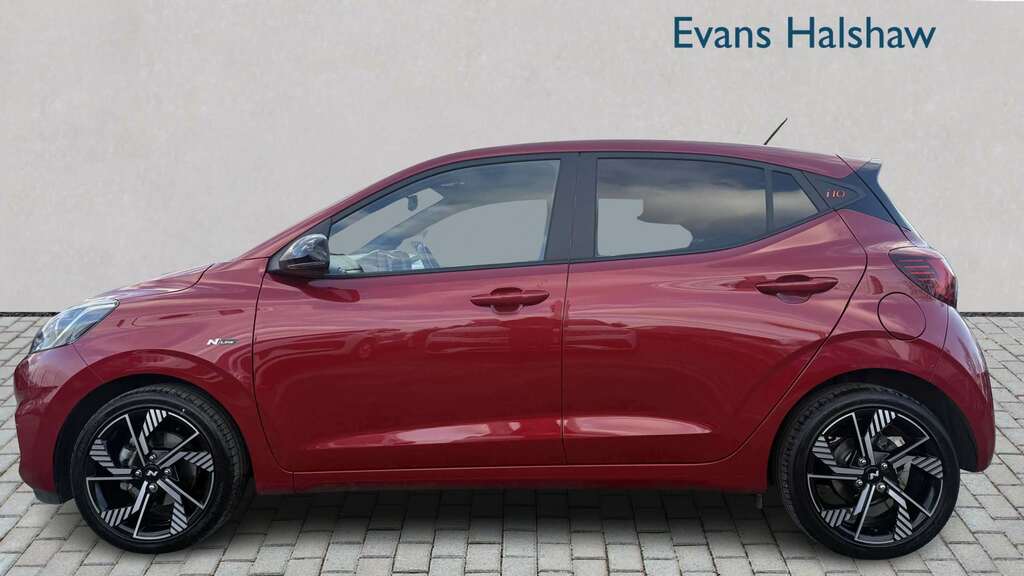 Hyundai I10 1.0T 90 N Line Nav 2025 KY75OZA Red #6
