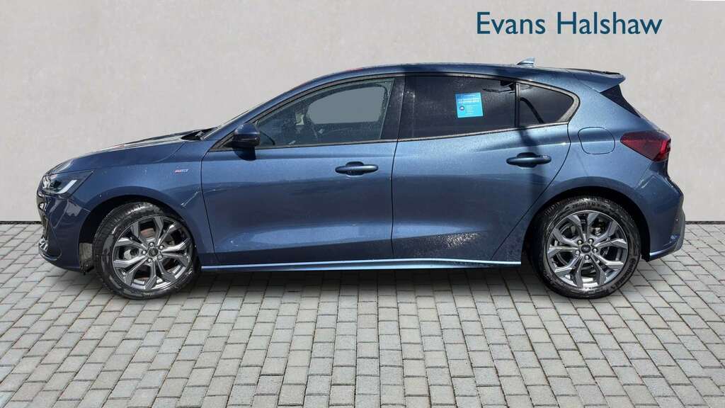 Ford Focus 1.0 Ecoboost Hybrid Mhev St-line 2023 EO23TLZ Blue #3