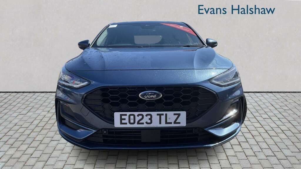 Ford Focus 1.0 Ecoboost Hybrid Mhev St-line 2023 EO23TLZ Blue #5