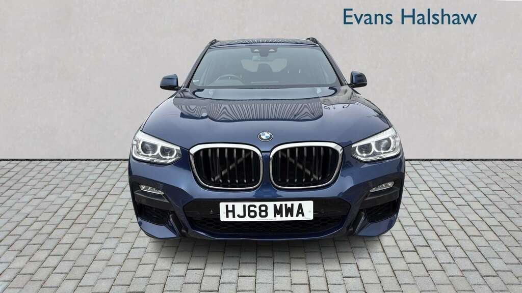 BMW X3 Xdrive20d M Sport Step 2018 HJ68MWA Blue #4