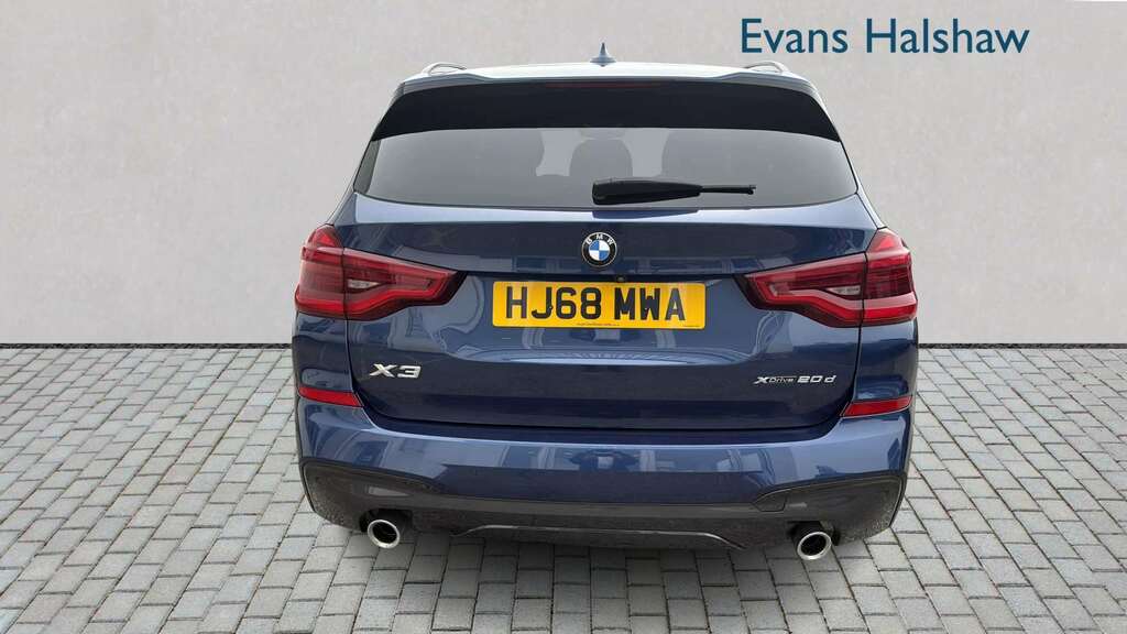 BMW X3 Xdrive20d M Sport Step 2018 HJ68MWA Blue #5