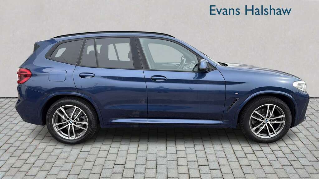 BMW X3 Xdrive20d M Sport Step 2018 HJ68MWA Blue #3