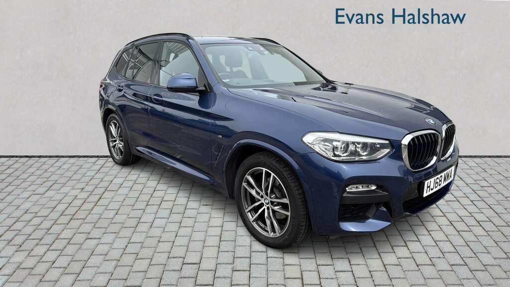 BMW X3 Xdrive20d M Sport Step 2018 Blue