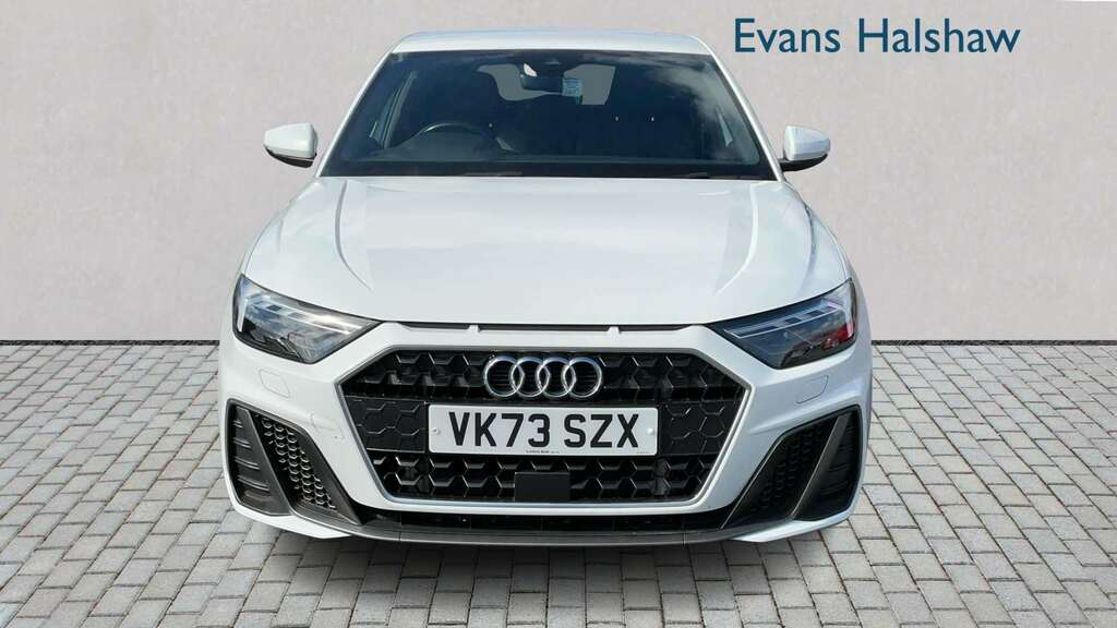 Audi A1 30 Tfsi 110 S Line S Tronic 2023 VK73SZX White #4