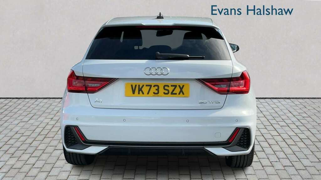 Audi A1 30 Tfsi 110 S Line S Tronic 2023 VK73SZX White #5