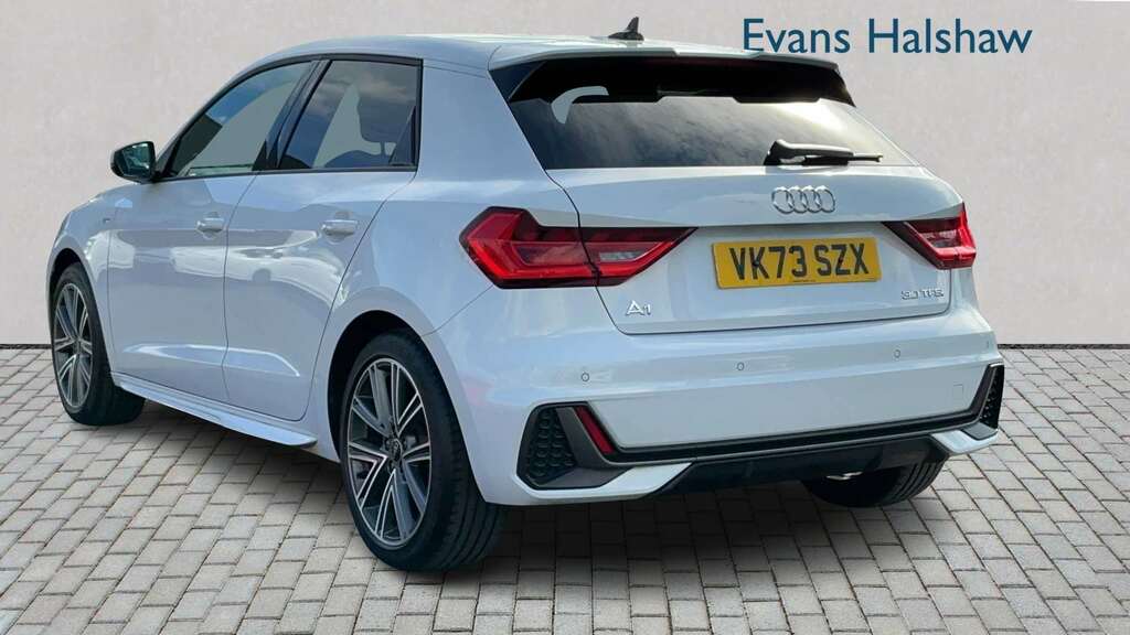 Audi A1 30 Tfsi 110 S Line S Tronic 2023 VK73SZX White #2
