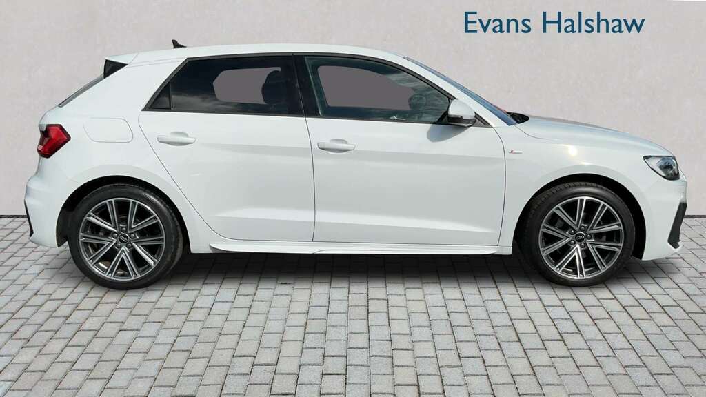 Audi A1 30 Tfsi 110 S Line S Tronic 2023 VK73SZX White #6