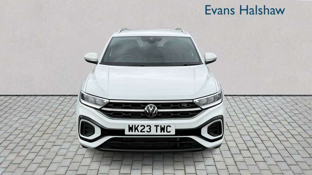 Volkswagen T-Roc 1.5 Tsi R-line Dsg 2023 WK23TWC White #2