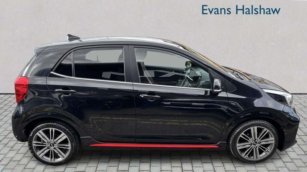 Kia Picanto 1.0T Gdi Gt-line 2019 YY69MXE Black #2