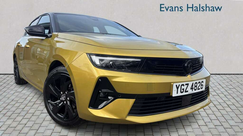 Vauxhall Astra 1.2 Turbo 130 Gs Line 2022 Yellow