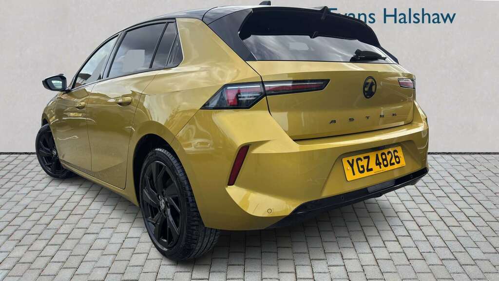 Vauxhall Astra 1.2 Turbo 130 Gs Line 2022 YGZ4826 Yellow #2