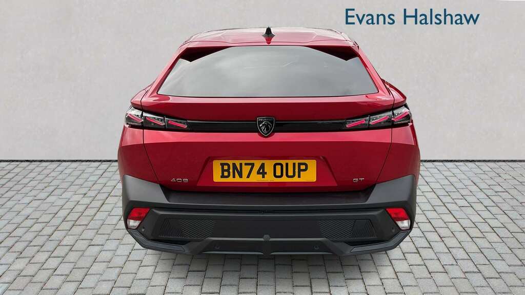 Peugeot 408 1.2 Puretech Gt Eat8 2024 BN74OUP Red #5