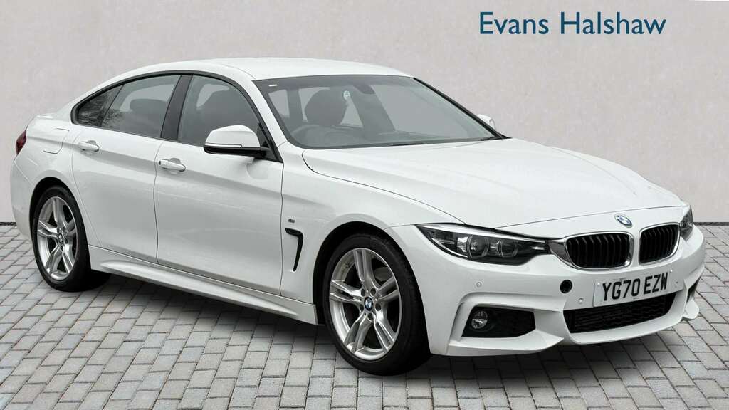 BMW 4 Series 420D 190 M Sport Professional Media 2 White