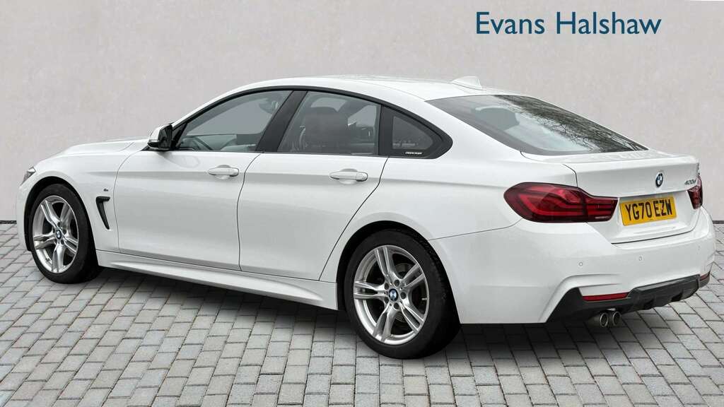 BMW 4 Series 420D 190 M Sport Professional Media 2 YG70EZW White #2