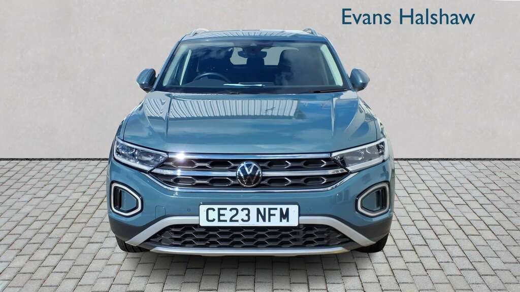 Volkswagen T-Roc 1.5 Tsi Style Dsg 2023 CE23NFM Blue #4