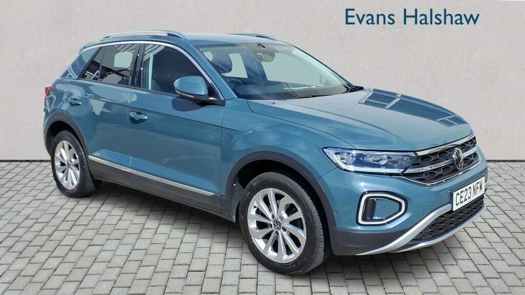 Volkswagen T-Roc 1.5 Tsi Style Dsg 2023 Blue