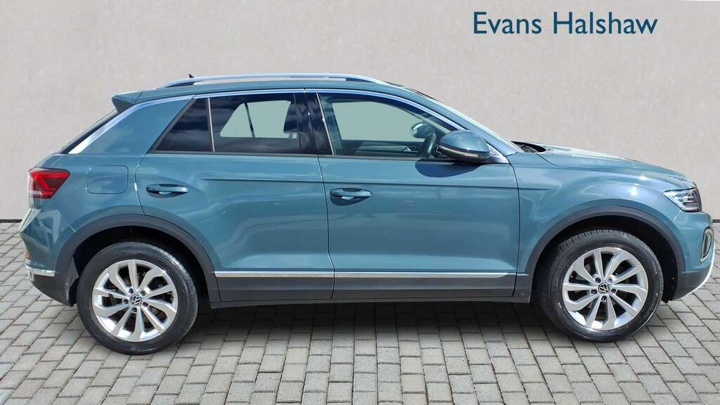 Volkswagen T-Roc 1.5 Tsi Style Dsg 2023 CE23NFM Blue #2
