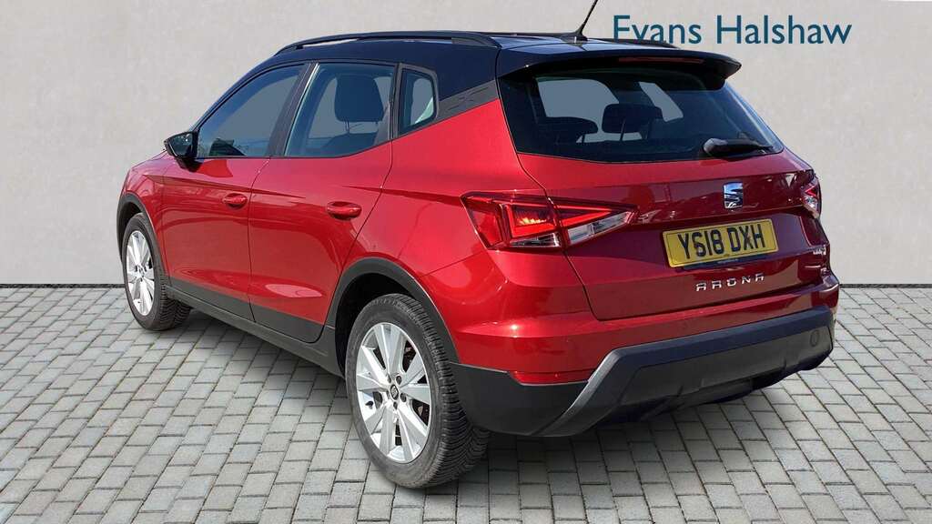 Seat Arona 1.0 Tsi Se Technology 2018 YS18DXH Red #4