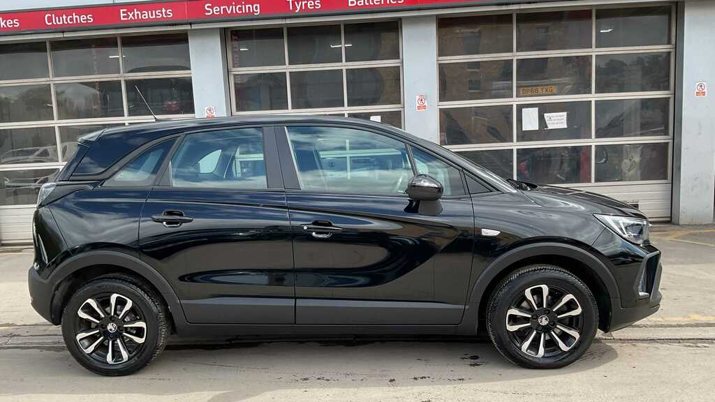 Vauxhall Crossland 1.2 Turbo Se 2021 PK71VVT Black #5