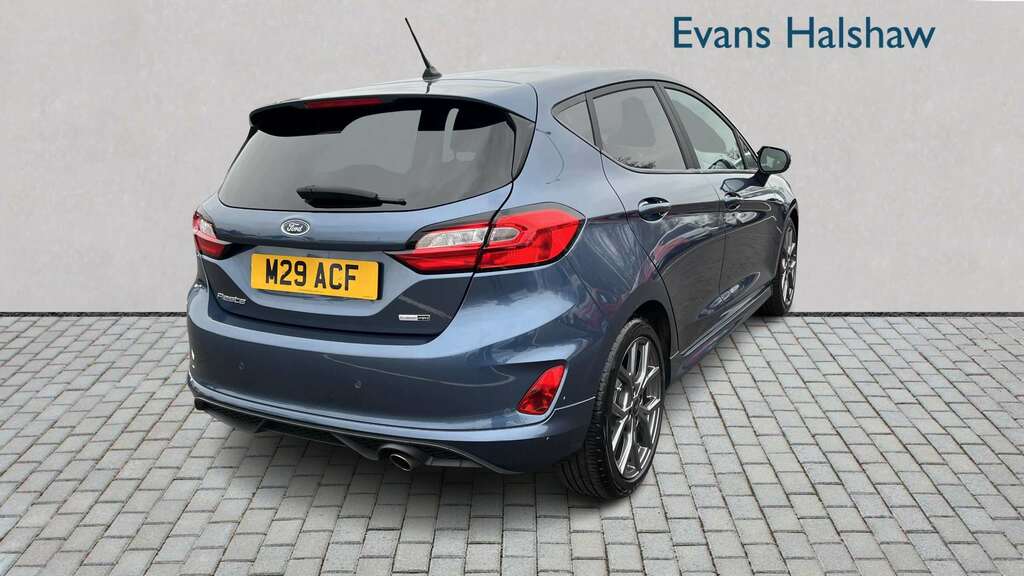 Ford Fiesta 1.0 Ecoboost Hybrid Mhev 125 St-line 2023 M29ACF Blue #4