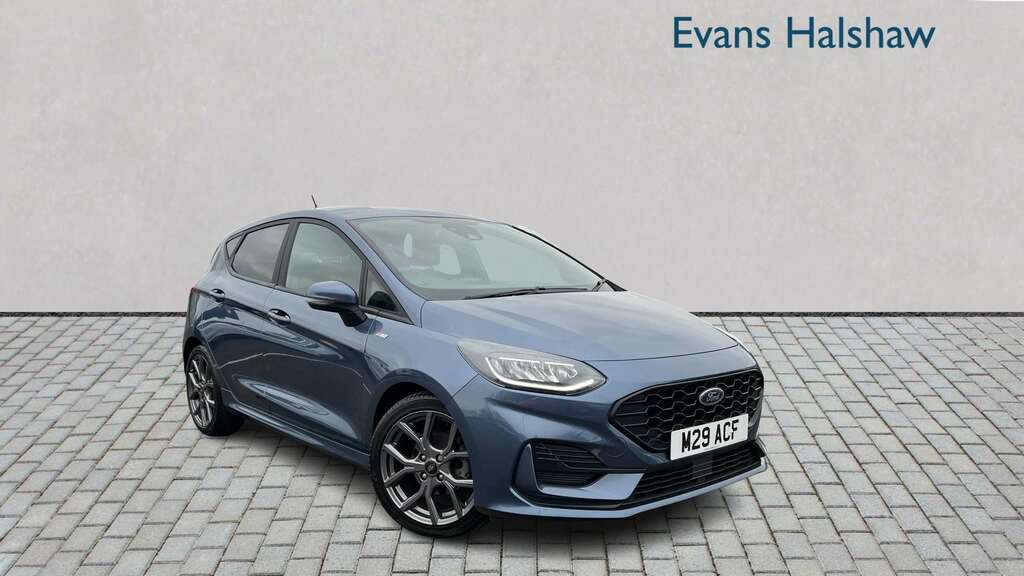 Ford Fiesta 1.0 Ecoboost Hybrid Mhev 125 St-line 2023 Blue