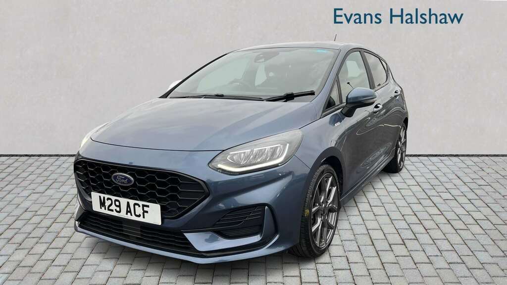 Ford Fiesta 1.0 Ecoboost Hybrid Mhev 125 St-line 2023 M29ACF Blue #3
