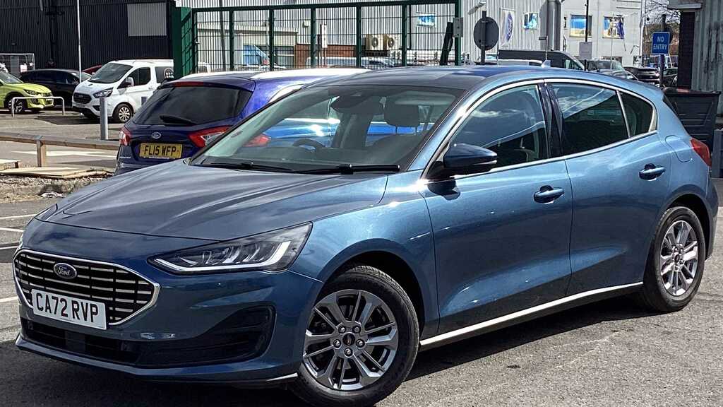 Ford Focus 1.0 Ecoboost Hybrid Mhev 155 Titanium 2023 CA72RVP Blue #2