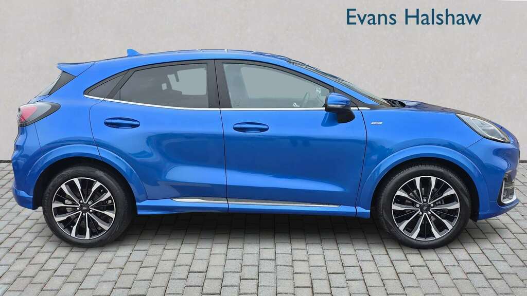 Ford Puma 1.0 Ecoboost Hybrid Mhev St-line Vignale 2023 ML23ZWY Blue #3