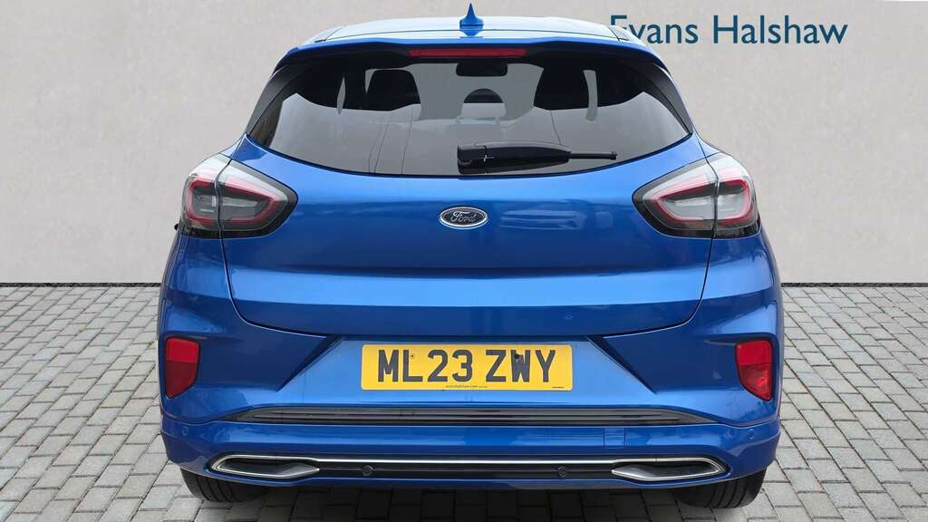 Ford Puma 1.0 Ecoboost Hybrid Mhev St-line Vignale 2023 ML23ZWY Blue #4