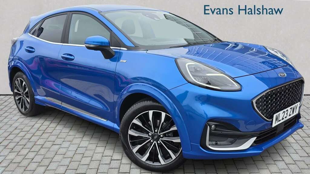 Ford Puma 1.0 Ecoboost Hybrid Mhev St-line Vignale 2023 Blue