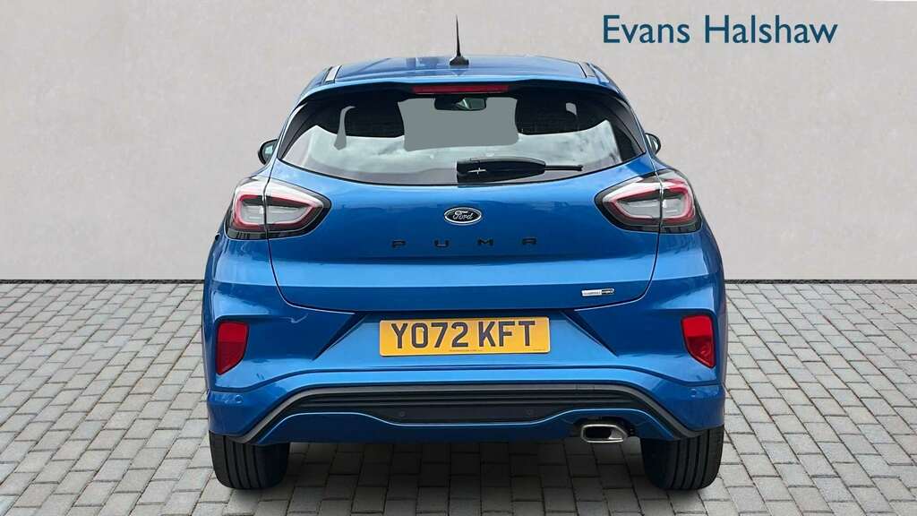 Ford Puma 1.0 Ecoboost Hybrid Mhev St-line Dct 2023 YO72KFT Blue #5