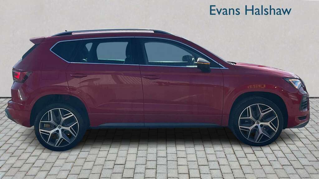 Seat Ateca 1.5 Tsi Evo Fr Sport Dsg 2023 FD72MXX Red #3