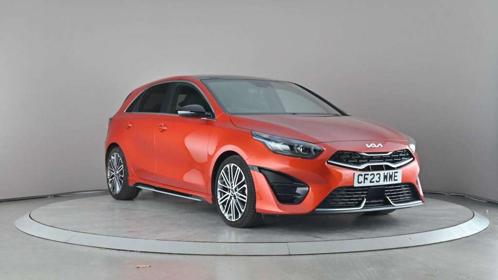 Kia Ceed 1.5T Gdi Isg Gt-line S 2023 Orange