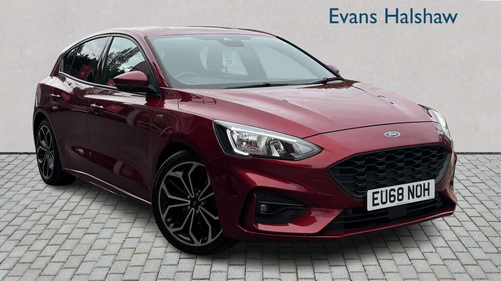 Ford Focus 1.0 Ecoboost 125 St-line X 2018 Red