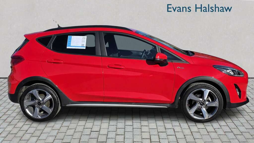 Ford Fiesta 1.0 Ecoboost 100 Active Edition 2022 FSZ8602 Red #4