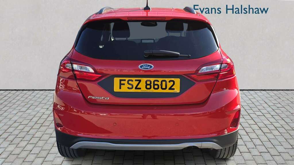 Ford Fiesta 1.0 Ecoboost 100 Active Edition 2022 FSZ8602 Red #5