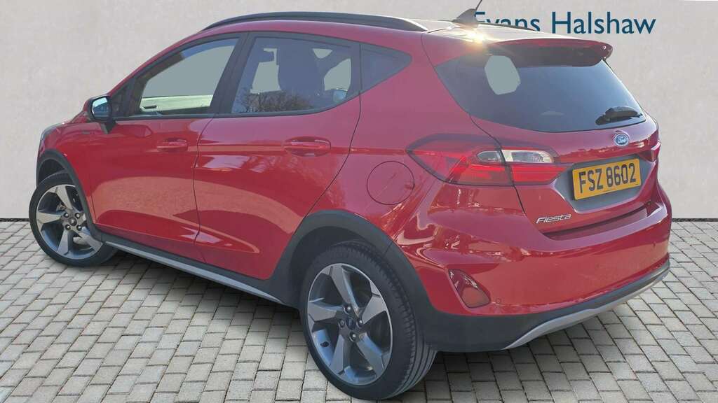 Ford Fiesta 1.0 Ecoboost 100 Active Edition 2022 FSZ8602 Red #2