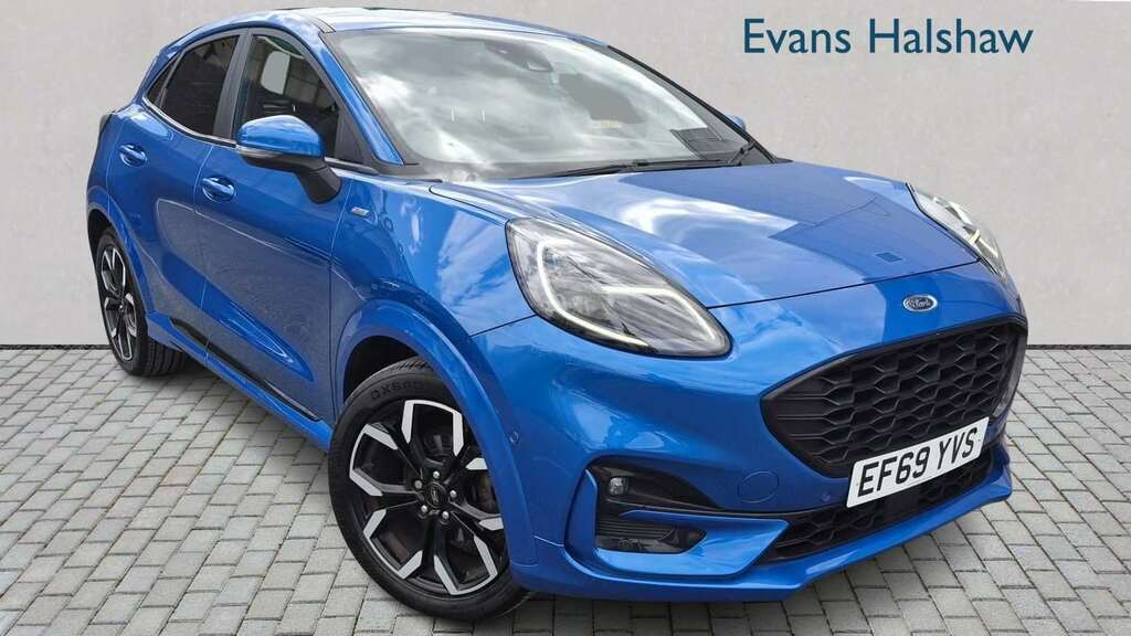 Ford Puma 1.0 Ecoboost Hybrid Mhev St-line X First Ed 20 EF69YVS Blue #2